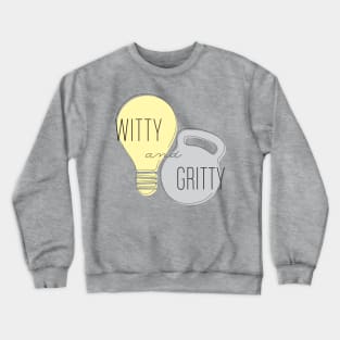 Witty & Gritty Podcast Square Logo Crewneck Sweatshirt